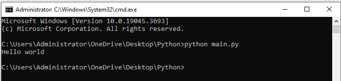 cmd python file