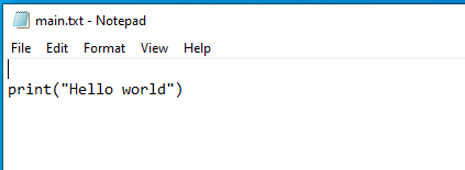 python txt file